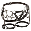 Euphoria Collection Plus Size Thigh Harness With Chains - Black Luxe Ember Essentials