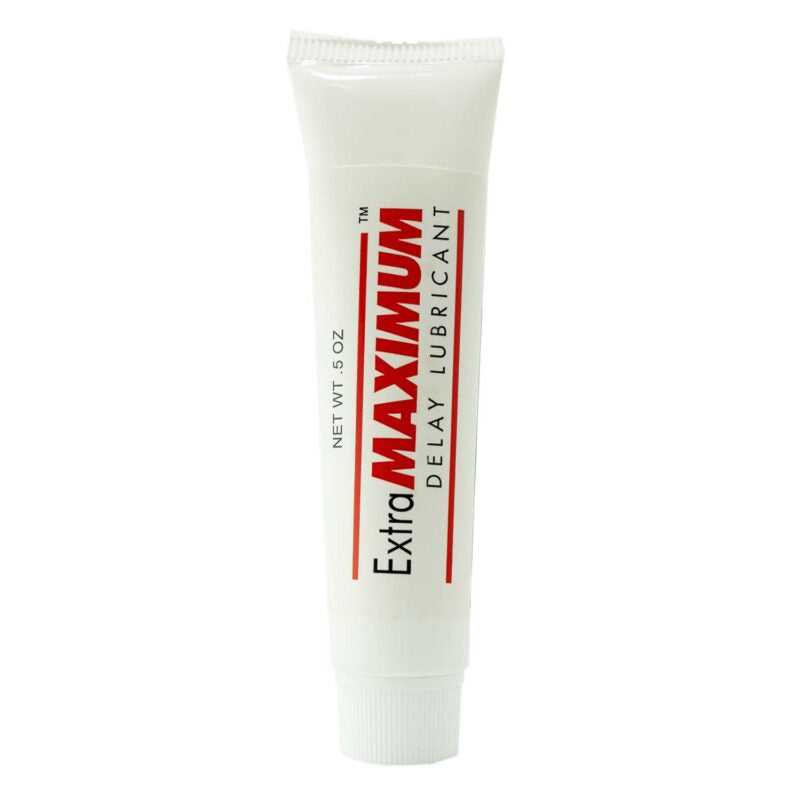 Extra Maximum Delay Lube Large Luxe Ember Essentials