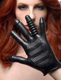 Pleasure Poker Textured Glove Luxe Ember Essentials