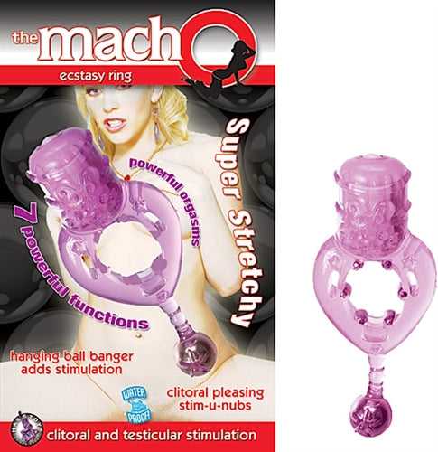 The Macho Ecstasy Ring Purple Luxe Ember Essentials