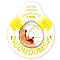 Endurance Condoms - Banana - 3 Pack Luxe Ember Essentials