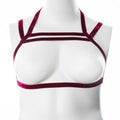 Gender Fluid Sugar Coated Harness - Large/xxlarge - Raspberry Luxe Ember Essentials
