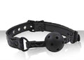 Sinful Ball Gag - Black Luxe Ember Essentials