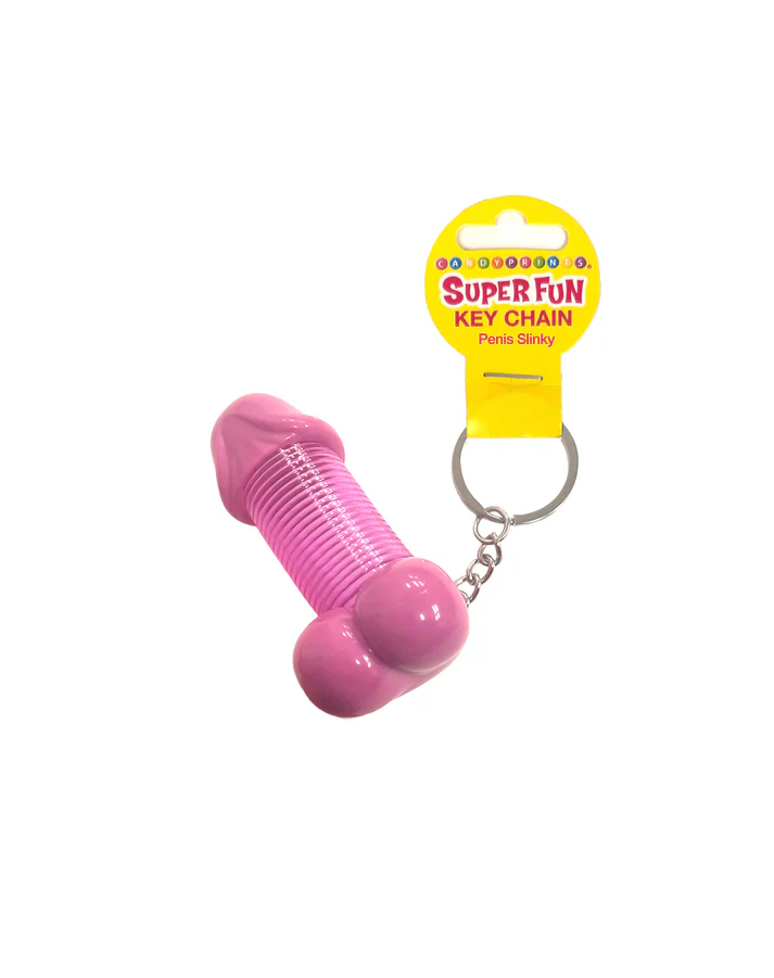 "Super Fun Penis Slinky Keychain Bag of 6 LG-CP1284"