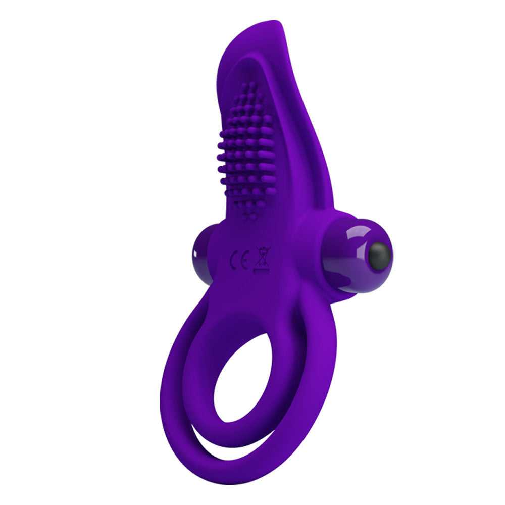 Pretty Love Vibrant Penis Ring - Purple Luxe Ember Essentials