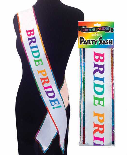 Bride Pride Sash Luxe Ember Essentials