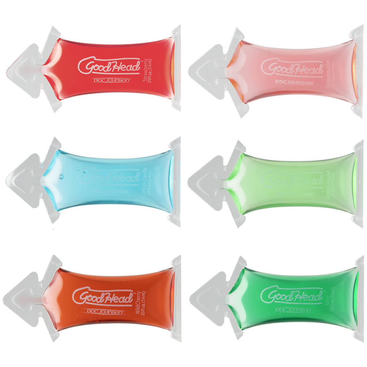 "Goodhead Oral Delight Gel - Pillow Packs - Bulk Refill - 216 Assorted Pieces DJ1387-00-BU"