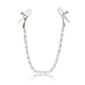 Nipple Play Crystal Chain Nipple Clamps Luxe Ember Essentials