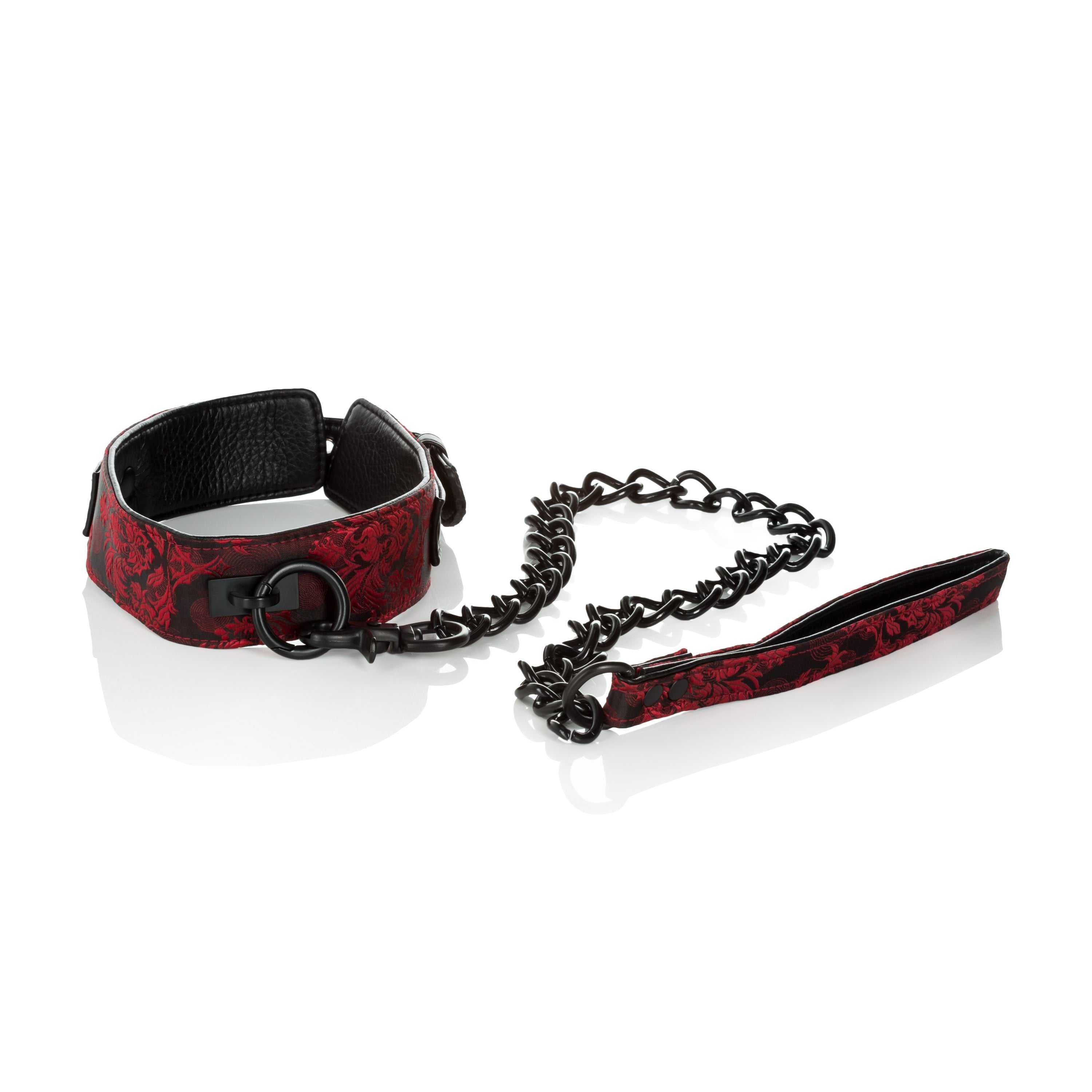 Scandal Collar With Leash Luxe Ember Essentials