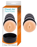Deelite Hand Pussy Masturbator - Flesh Luxe Ember Essentials
