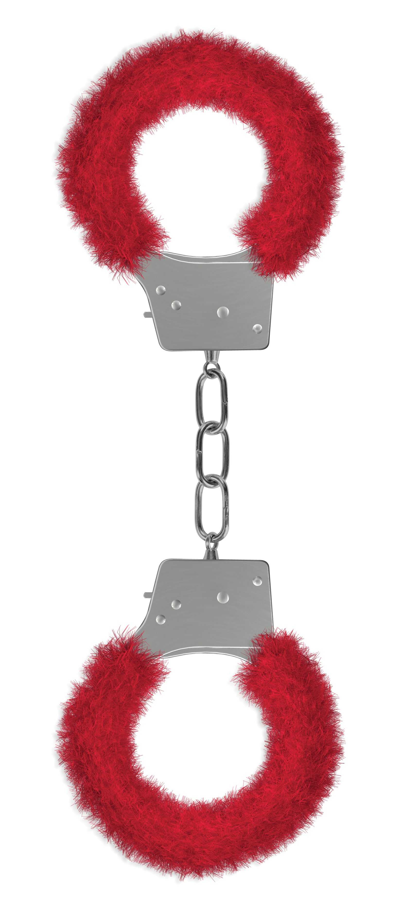 Beginner's Furry Handcuffs - Red Luxe Ember Essentials
