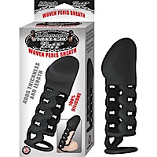 Mack Tuff Woven Penis Sheath - Black Luxe Ember Essentials