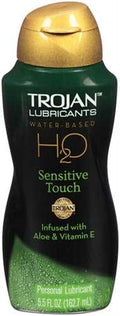 Trojan H2O Sensitive Touch 5.5 Oz Luxe Ember Essentials