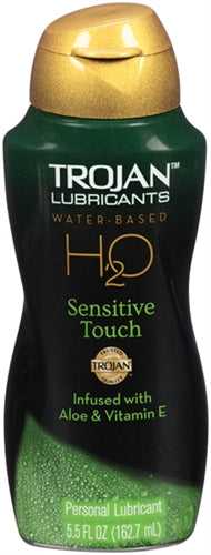 Trojan H2O Sensitive Touch 5.5 Oz Luxe Ember Essentials