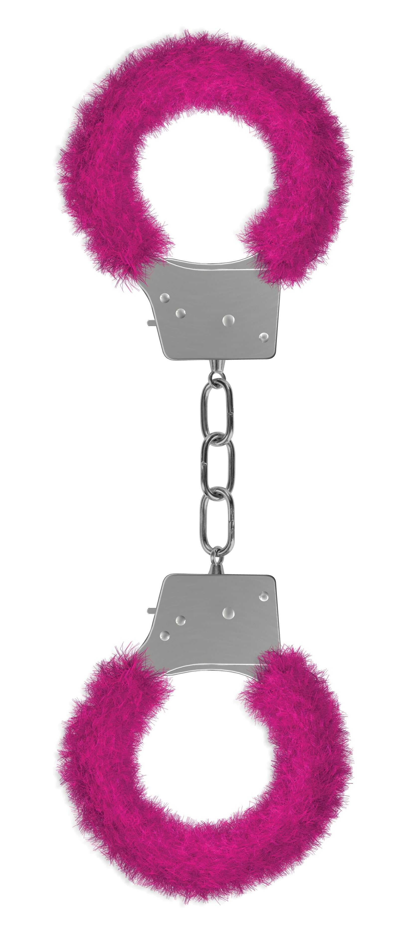 Beginner's Furry Handcuffs - Pink Luxe Ember Essentials