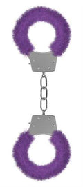 Pleasure Handcuffs Furry - Purple Luxe Ember Essentials