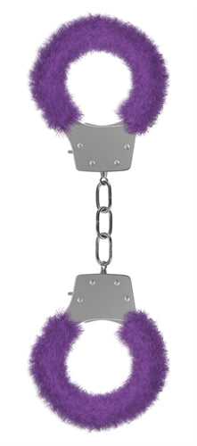 Pleasure Handcuffs Furry - Purple Luxe Ember Essentials