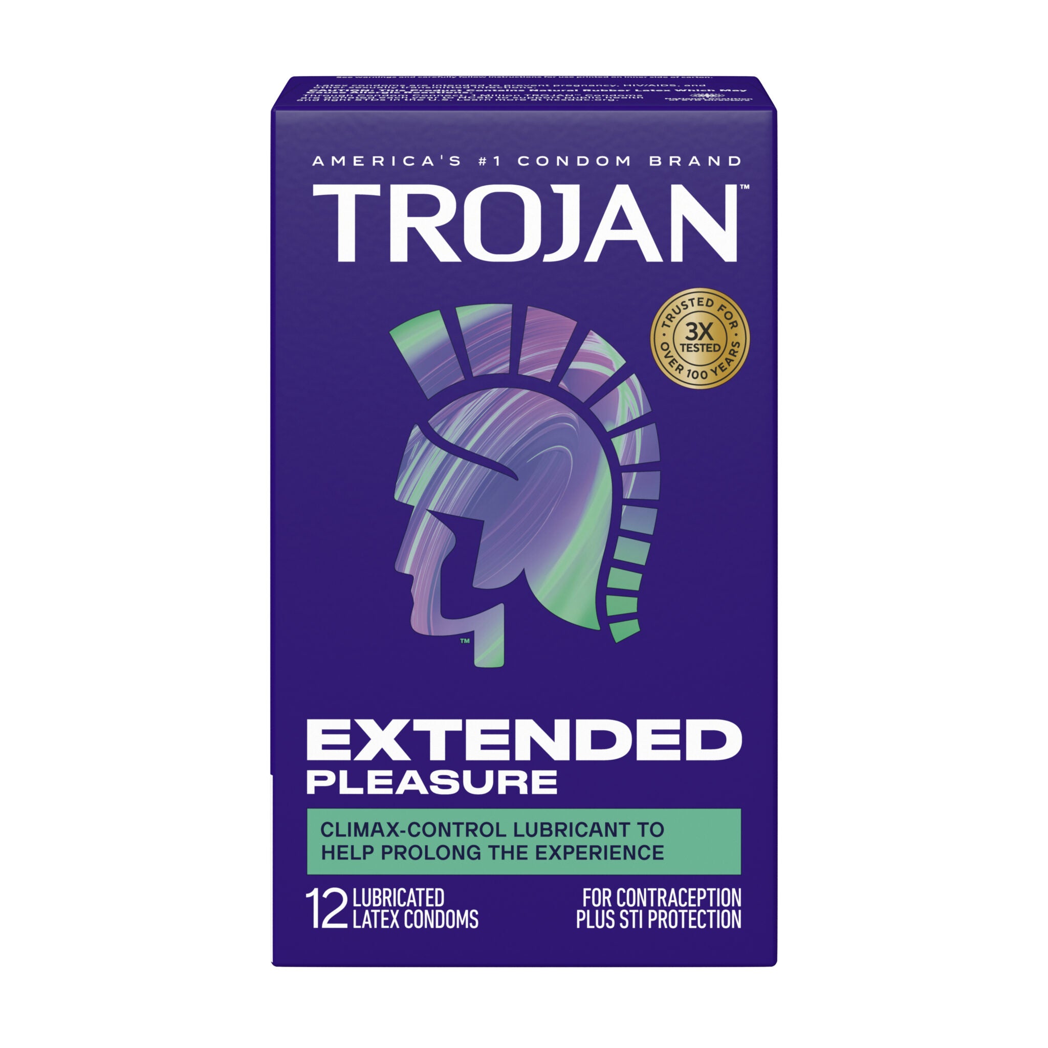 "Trojan Pleasures Extended Pleasure - 12 Pack TJ97252"