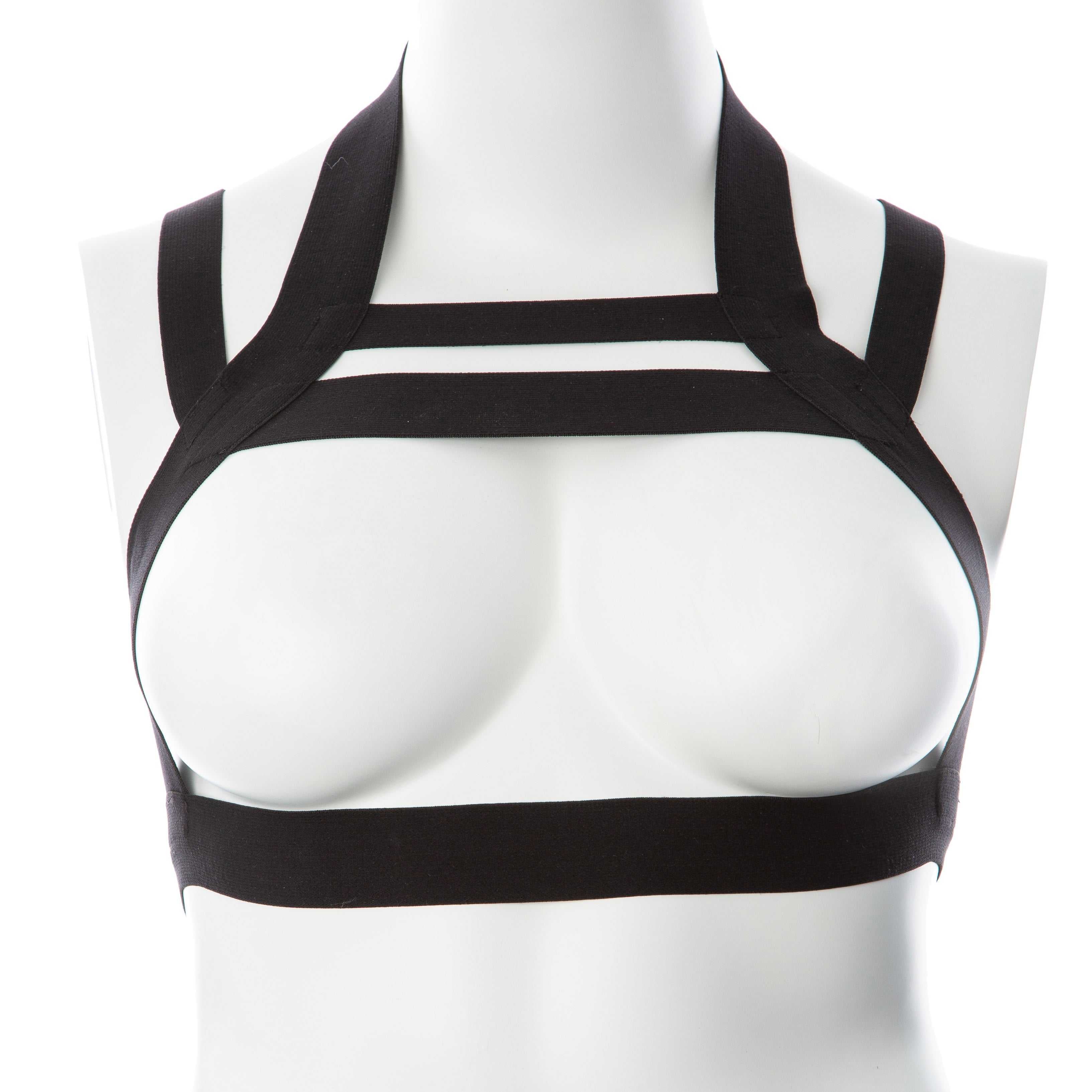 Gender Fluid Majesty Harness - Small-Large - Black Luxe Ember Essentials