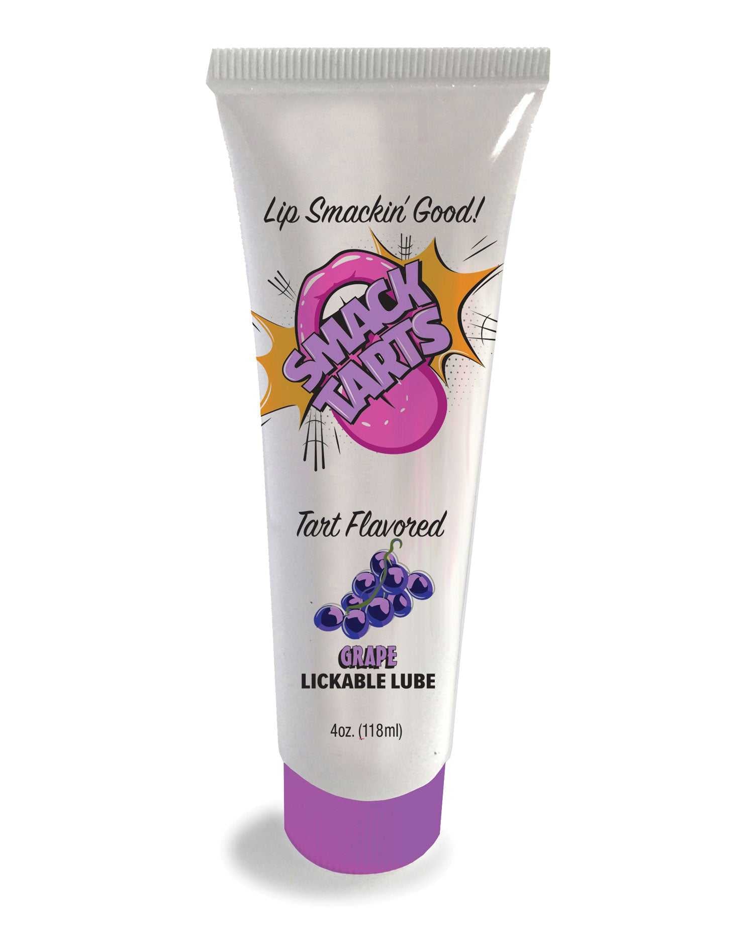 Smack Tarts 4oz Lickable Flavored Lubricant-Grape Luxe Ember Essentials