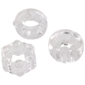 "Crystal Jellies - Performance Ring Set Clear DJ0291-06-CD"