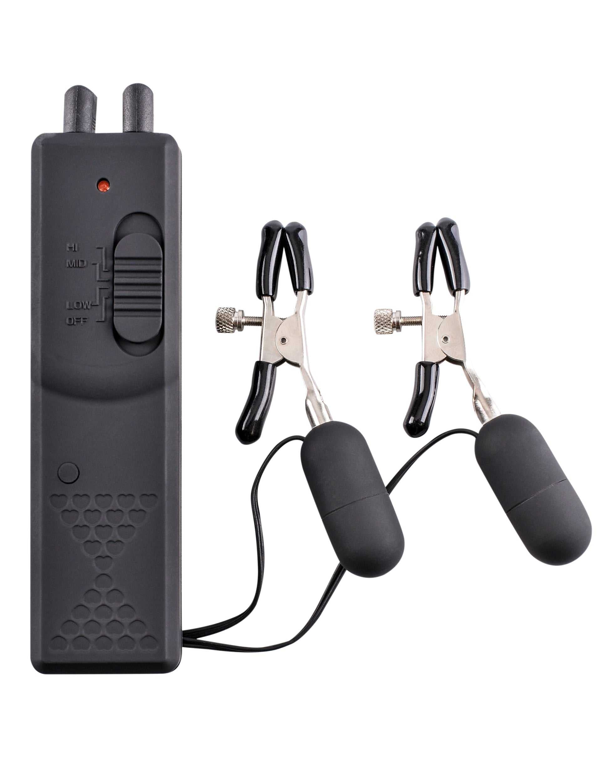 Fetish Fantasy Vibrating Nipple Clamp Luxe Ember Essentials
