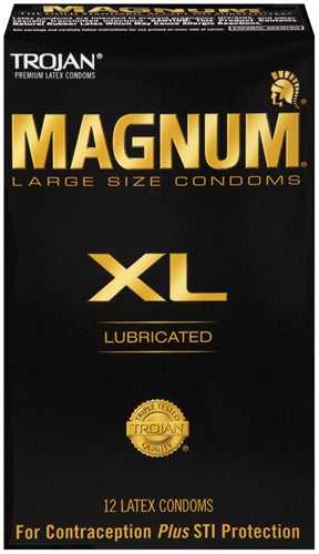 Trojan Magnum XL - 12 Pack Luxe Ember Essentials