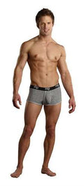 Heather Rib Enhancer Short - Large - Grey Luxe Ember Essentials
