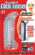 Studded Cock Teaser - Clear Luxe Ember Essentials
