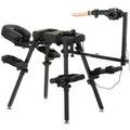 Obedience Bench With Sex Machine - Black Luxe Ember Essentials
