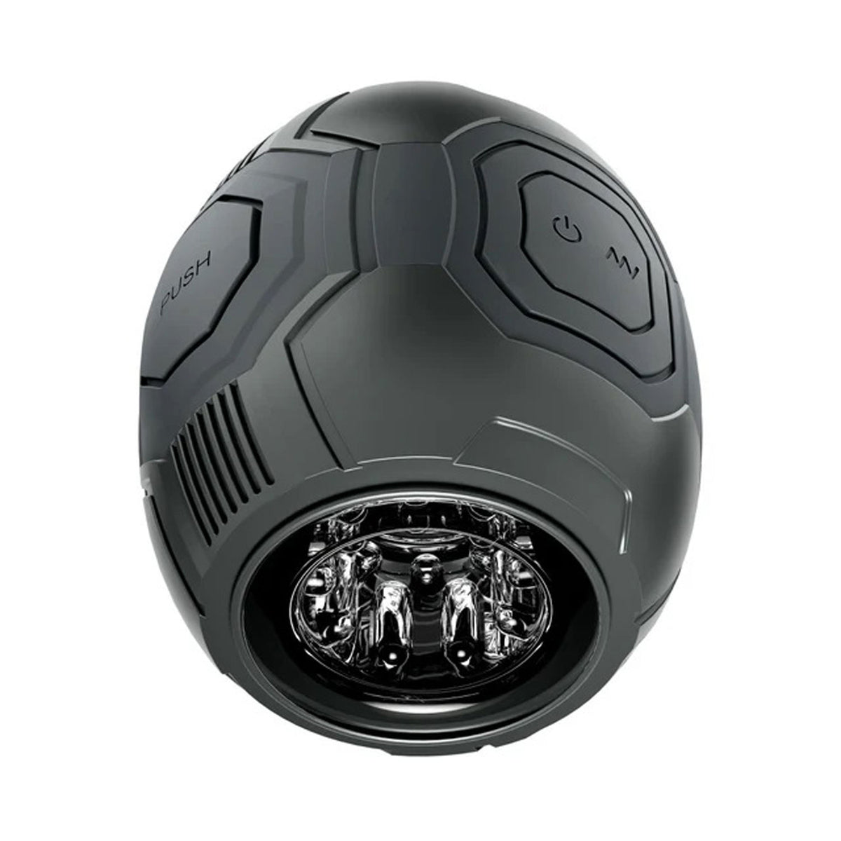 "M for Men - Dome X - Vibrating Masturbator - Black BL-85005"