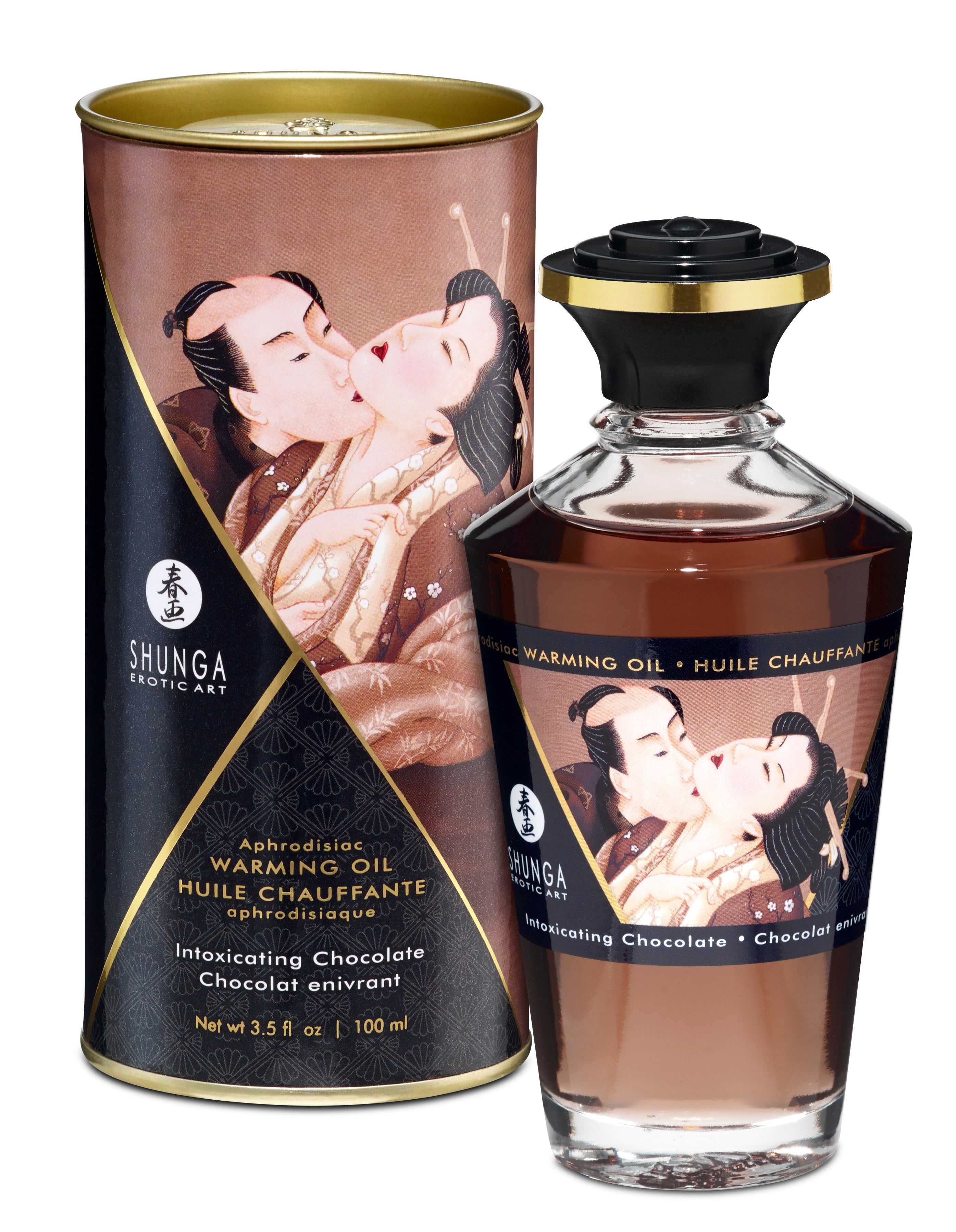 Aphrodisiac Warming Oil - Intoxicating Chocolate Luxe Ember Essentials