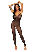 Bodystocking - One Size - Black Luxe Ember Essentials