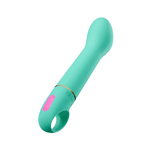 "Aria - Flirty Af 2.0 - Rechargeable Vibe - Teal BL-22922"