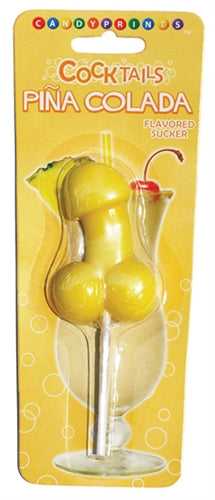 Pina Colada Cocktail Sucker Luxe Ember Essentials