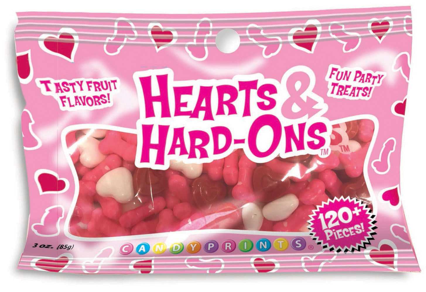 Hearts and Hard-Ons Naughty Confections 3oz Bag Luxe Ember Essentials