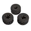 "Super Stretchy Stroker Rings Black NW3350-2"