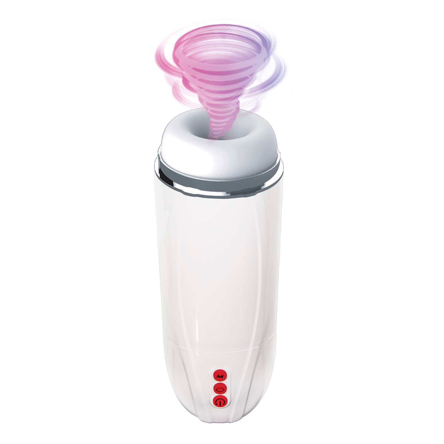Vibrating Cocksucker - White Luxe Ember Essentials