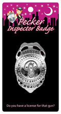 Pecker Inspector Badge Luxe Ember Essentials