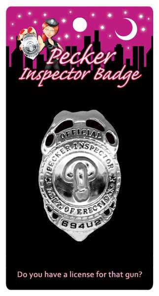 Pecker Inspector Badge Luxe Ember Essentials
