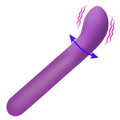 G-Spot Flexible Silicone Vibrator - Purple Luxe Ember Essentials