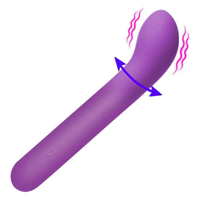 G-Spot Flexible Silicone Vibrator - Purple Luxe Ember Essentials