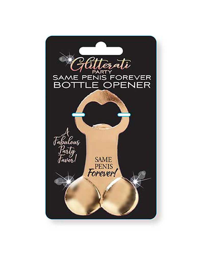 Gliterati Penis Bottle Opener Luxe Ember Essentials