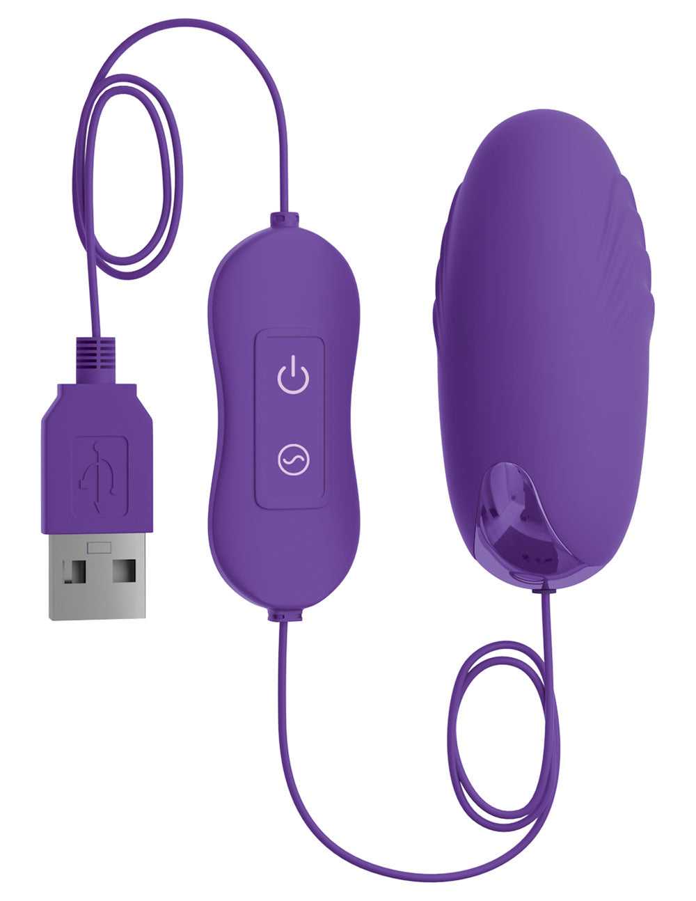 Omg! Bullets Happy Vibrating Bullet - Purple Luxe Ember Essentials