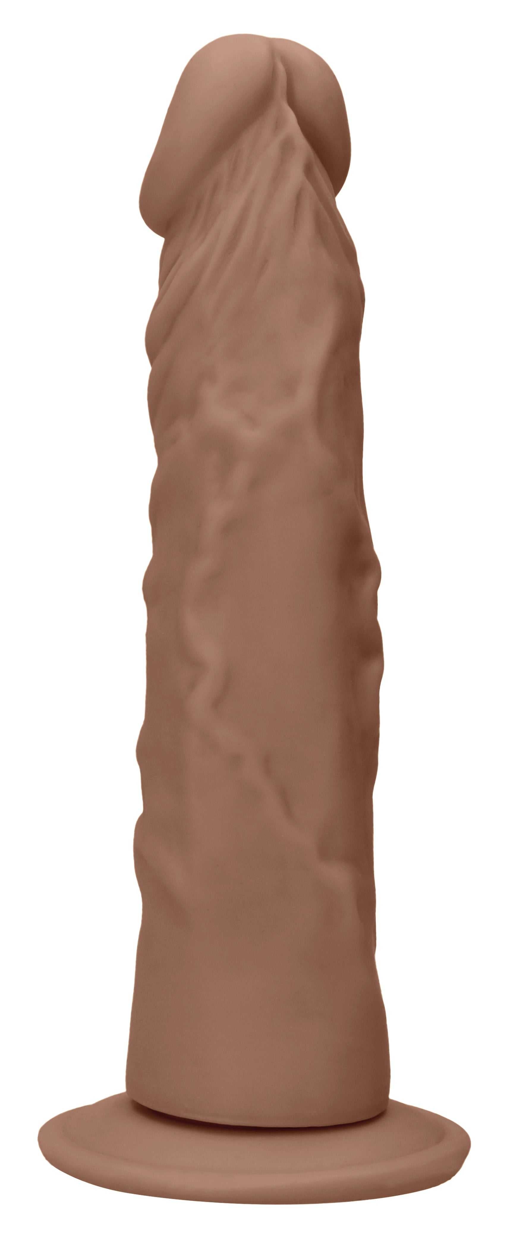 7 Inch Dong Without Testicles - Tan Luxe Ember Essentials