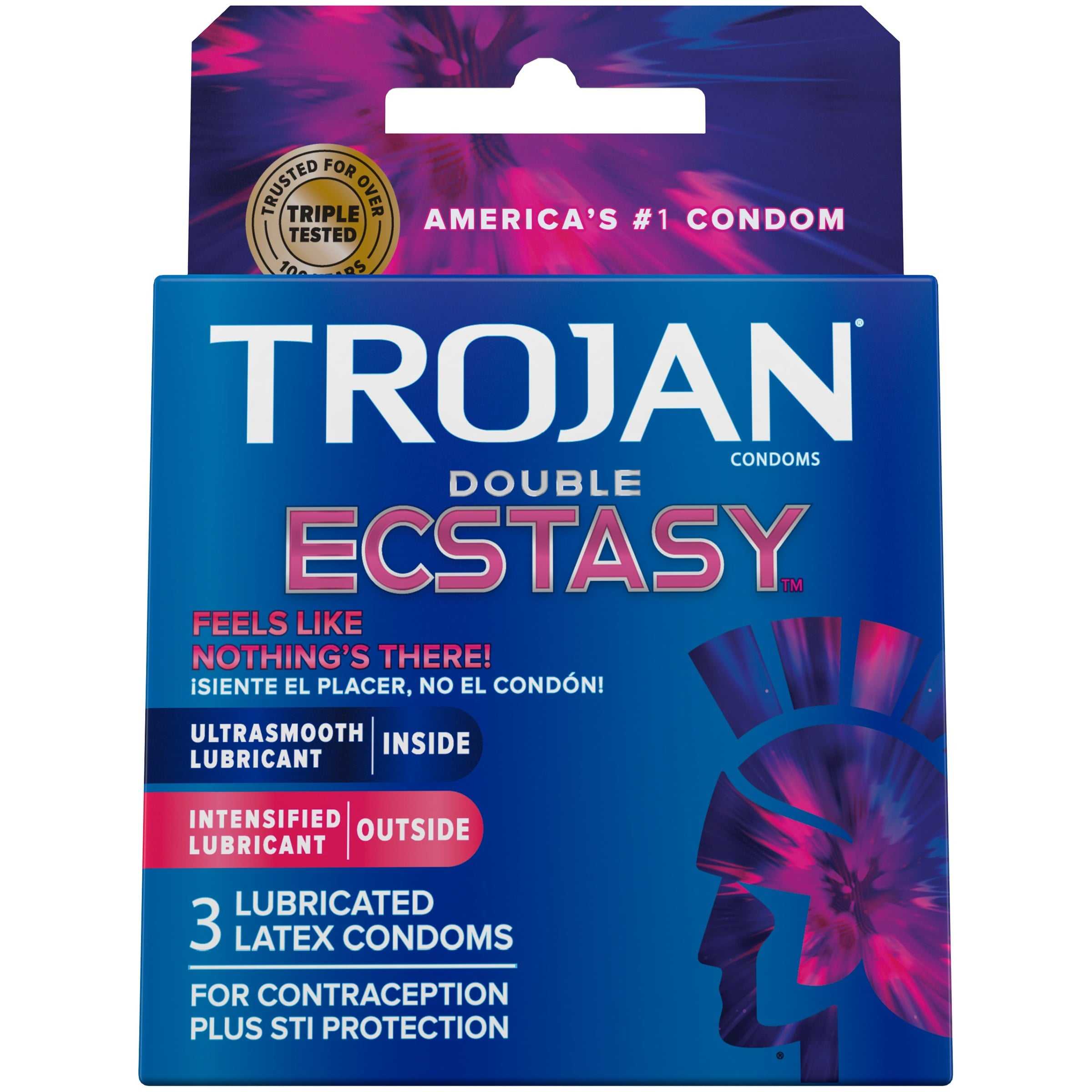 Trojan Double Ecstasy - 3 Pack Luxe Ember Essentials