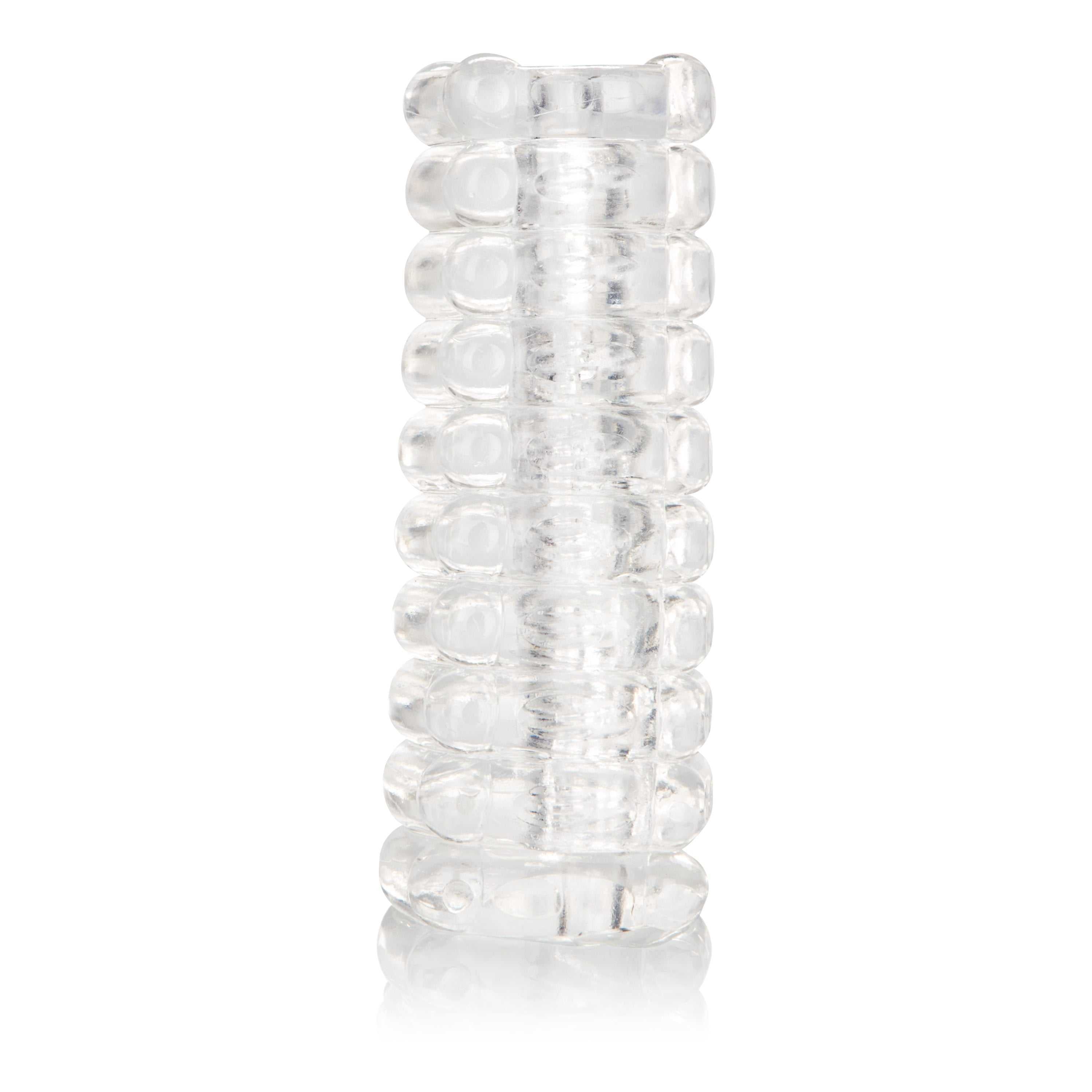 Ribbed Stroker Masturbator Luxe Ember Essentials