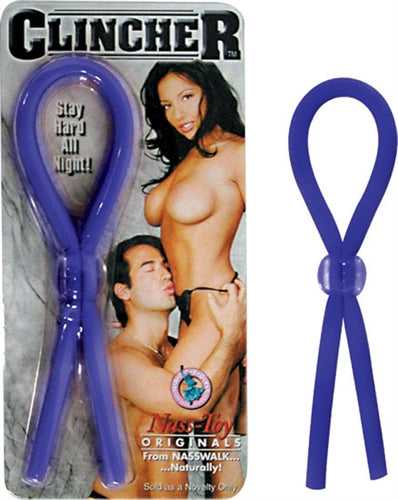 Clincher Cockring Blue Luxe Ember Essentials
