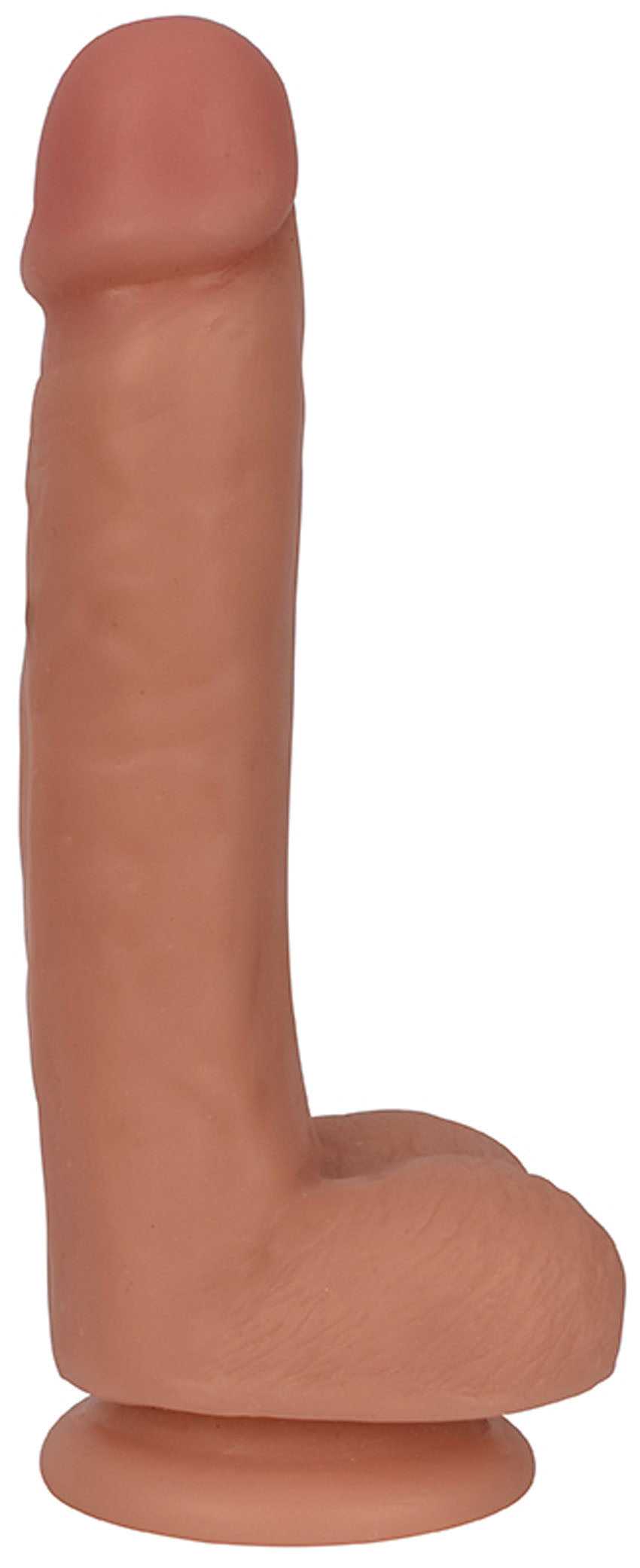 7 Inch Slim Dong With Balls - Vanilla Luxe Ember Essentials