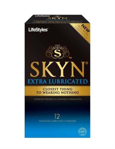 Lifestyles Skyn Extra Lubricated - 12 Pack Luxe Ember Essentials